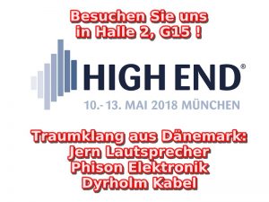 High End 2018 in München