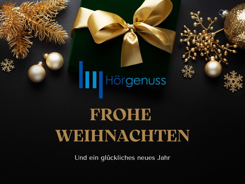 Frohe Weihnachten und einen guten Start in 2025!